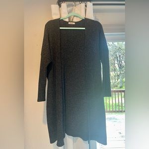 Long Knitted Fall Cardigan